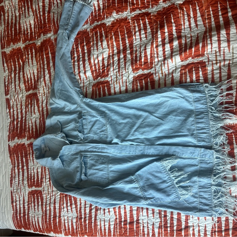 Jean fringe dress